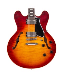 Heritage Custom Core H-535 Semi Hollow Body Electric Guitar with Case