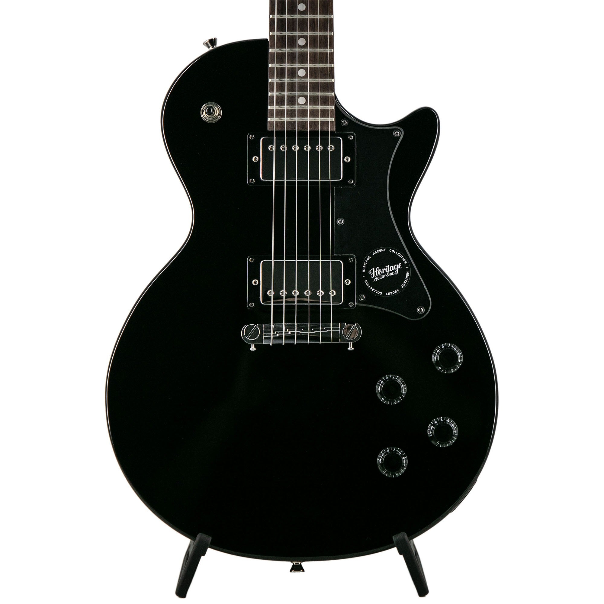 Heritage Ascent Collection H-137 Humbucker Electric Guitar Black