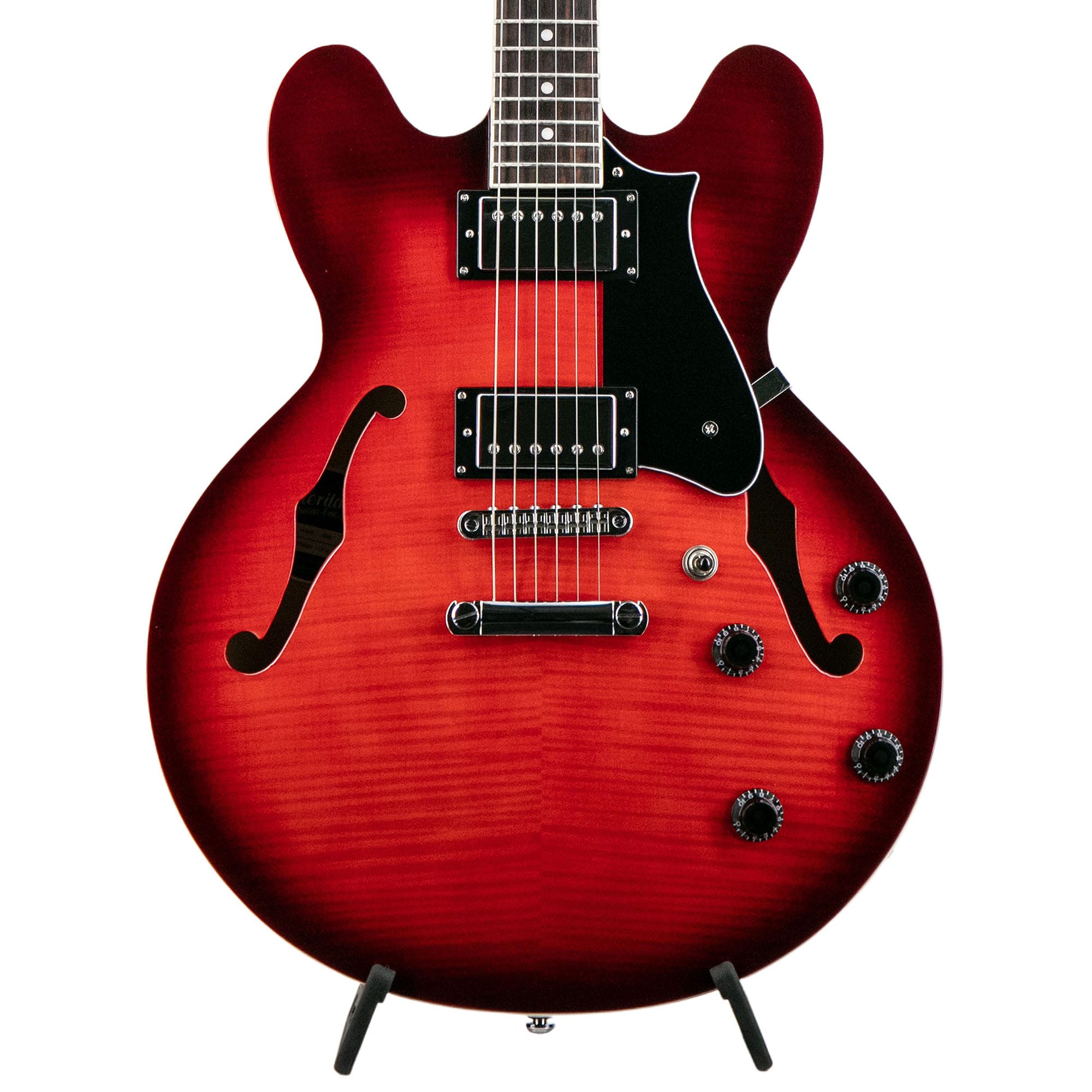 Heritage Ascent+ Collection H-535 Electric Guitar Scarlet Red Burst