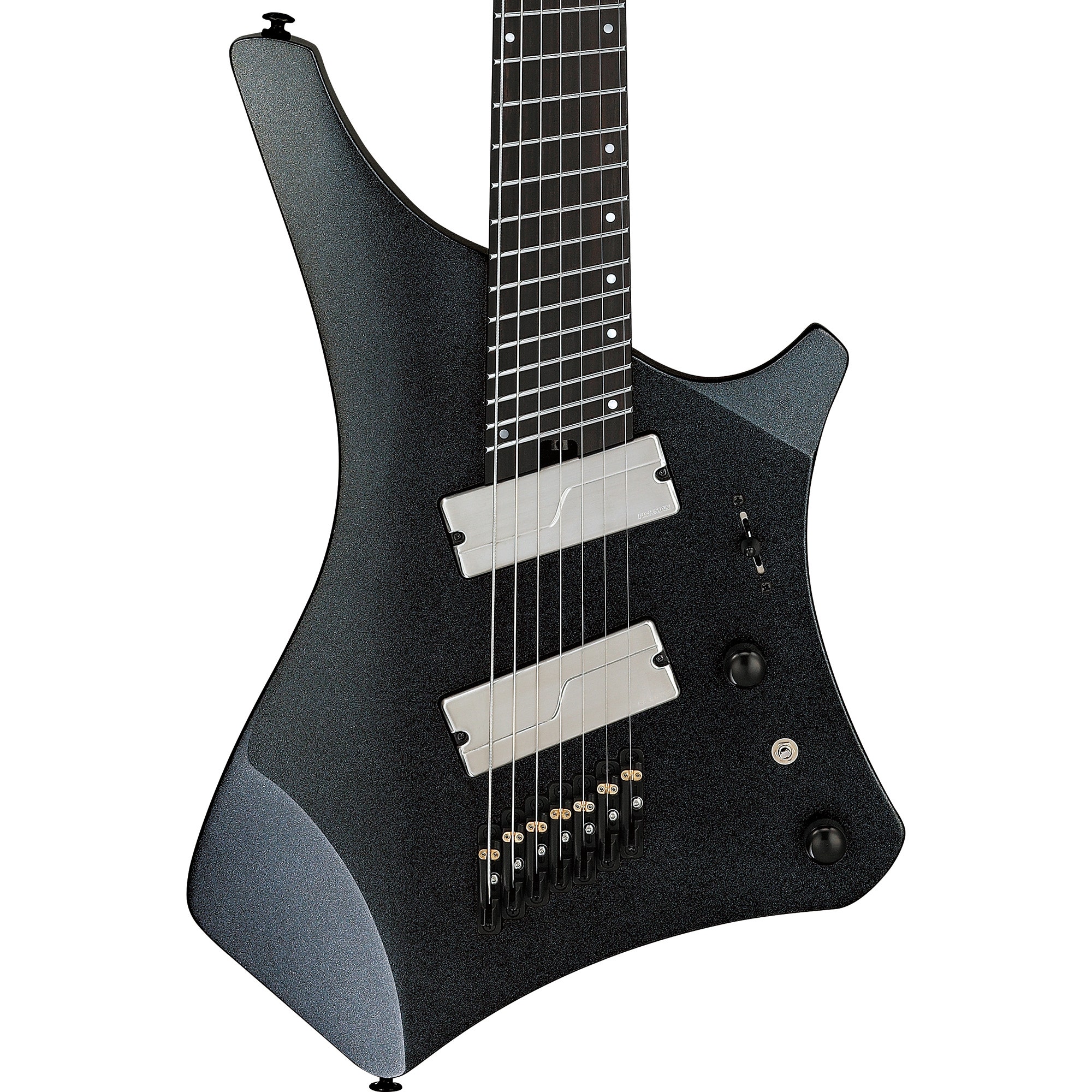 Ibanez Alpha Series A527 7-String Electric Guitar with Gig Bag Iron Pewter