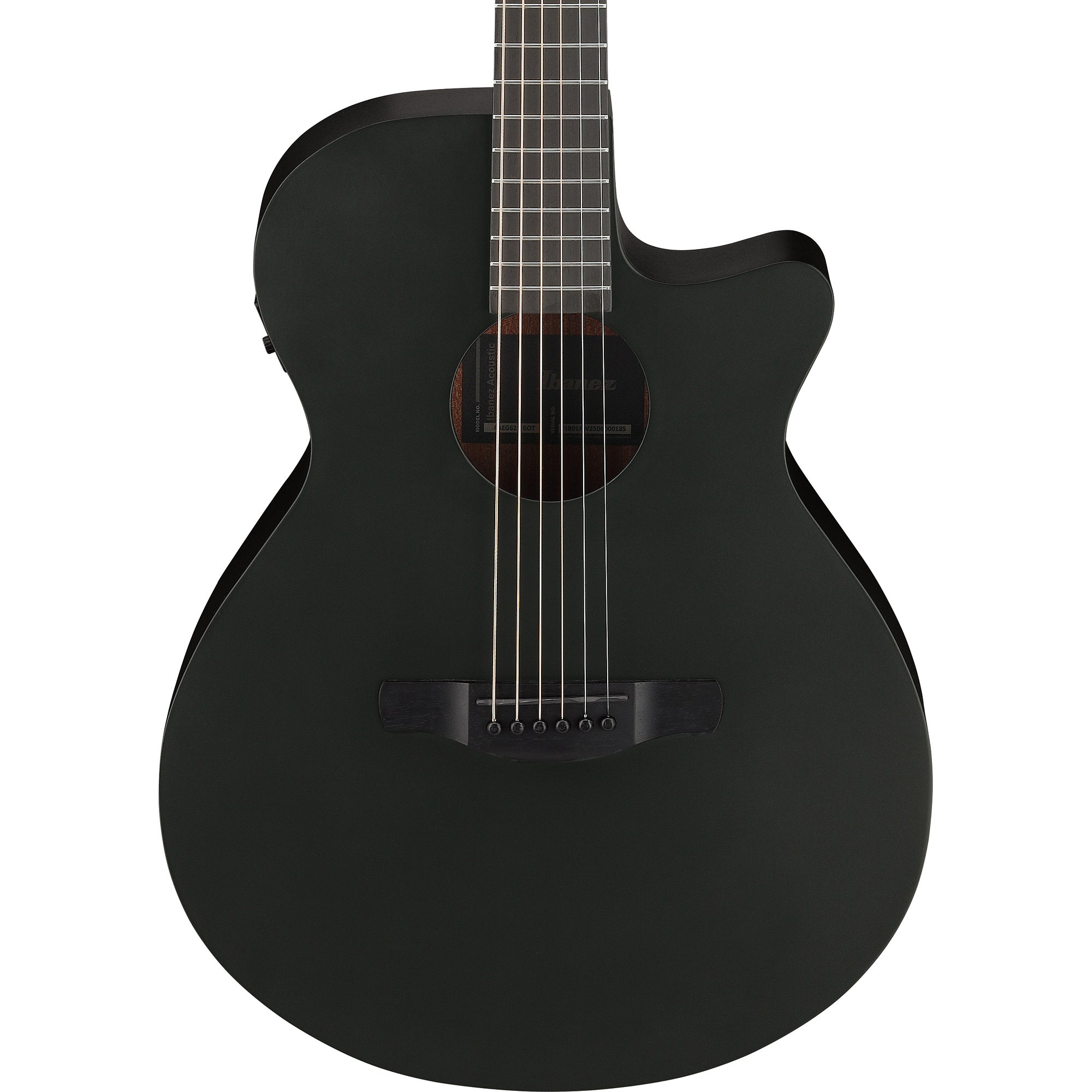 Ibanez AEG621 Acoustic Electric Guitar Black Out