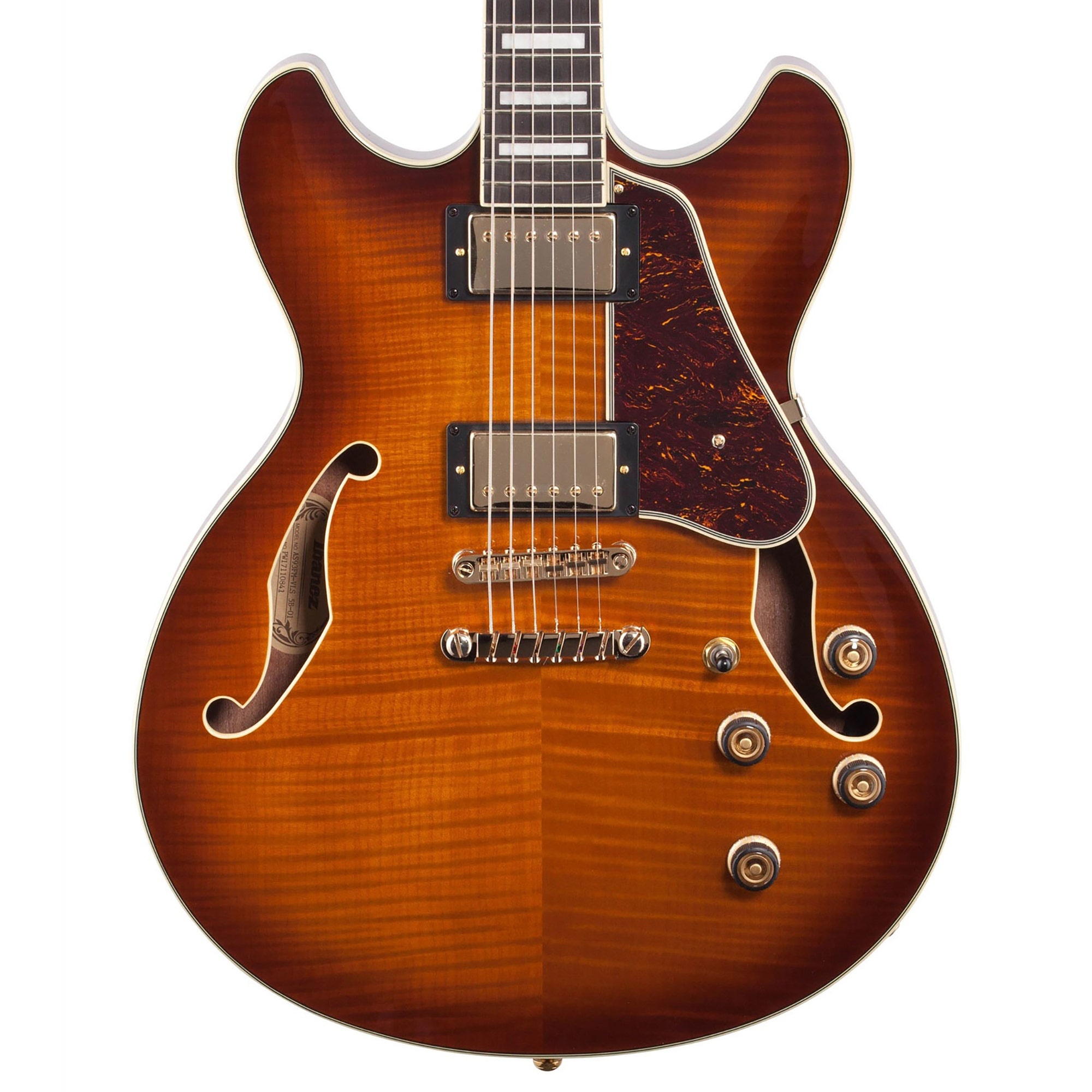 Ibanez Artcore Expressionist AS93FM Semi-Hollowbody Transparent Cherry