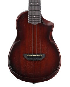Ibanez AUC14 Concert Ukulele with Bag Open Pore Violin Sunburst