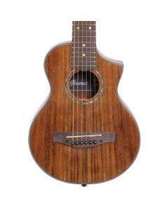Ibanez EWP14 Exotic Wood Piccolo Acoustic Guitar Open Pore Natural