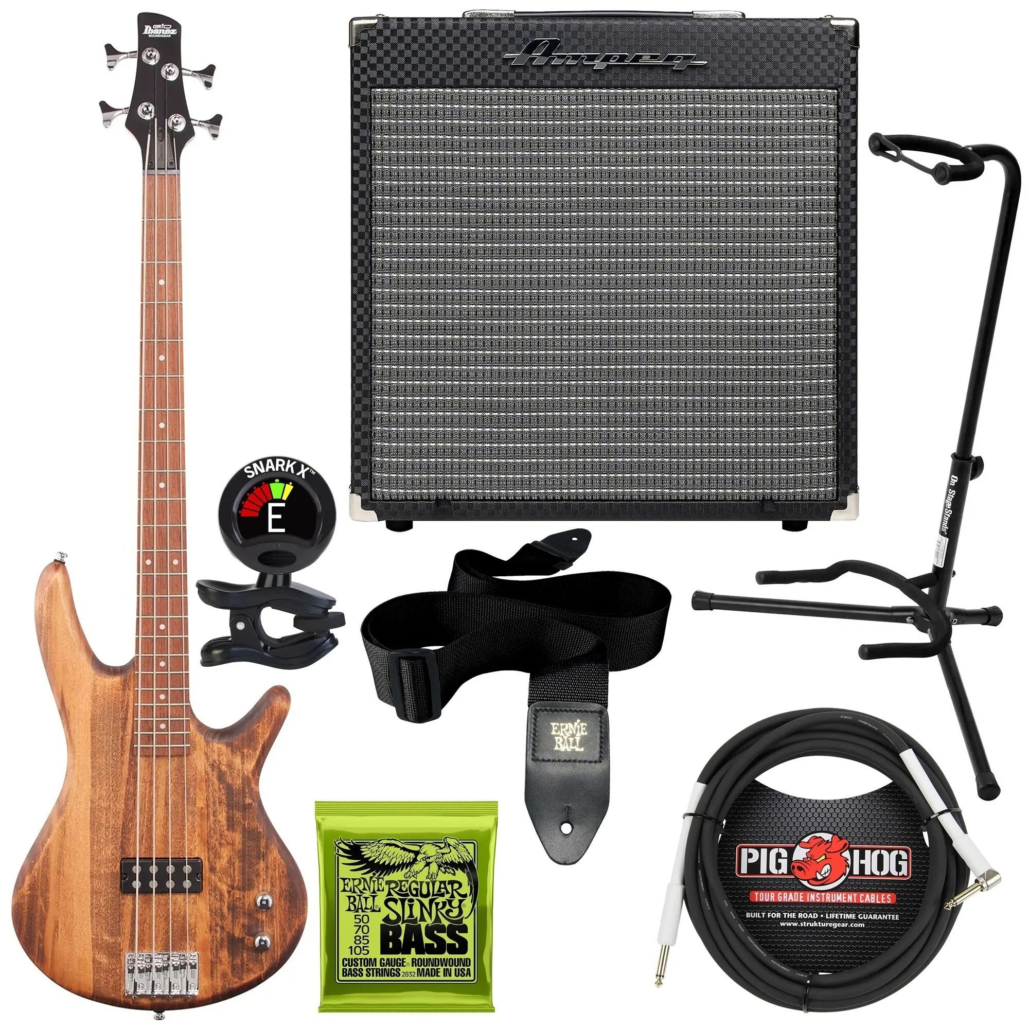Ibanez Gio GSR100EX Beginner Bass Guitar Pack