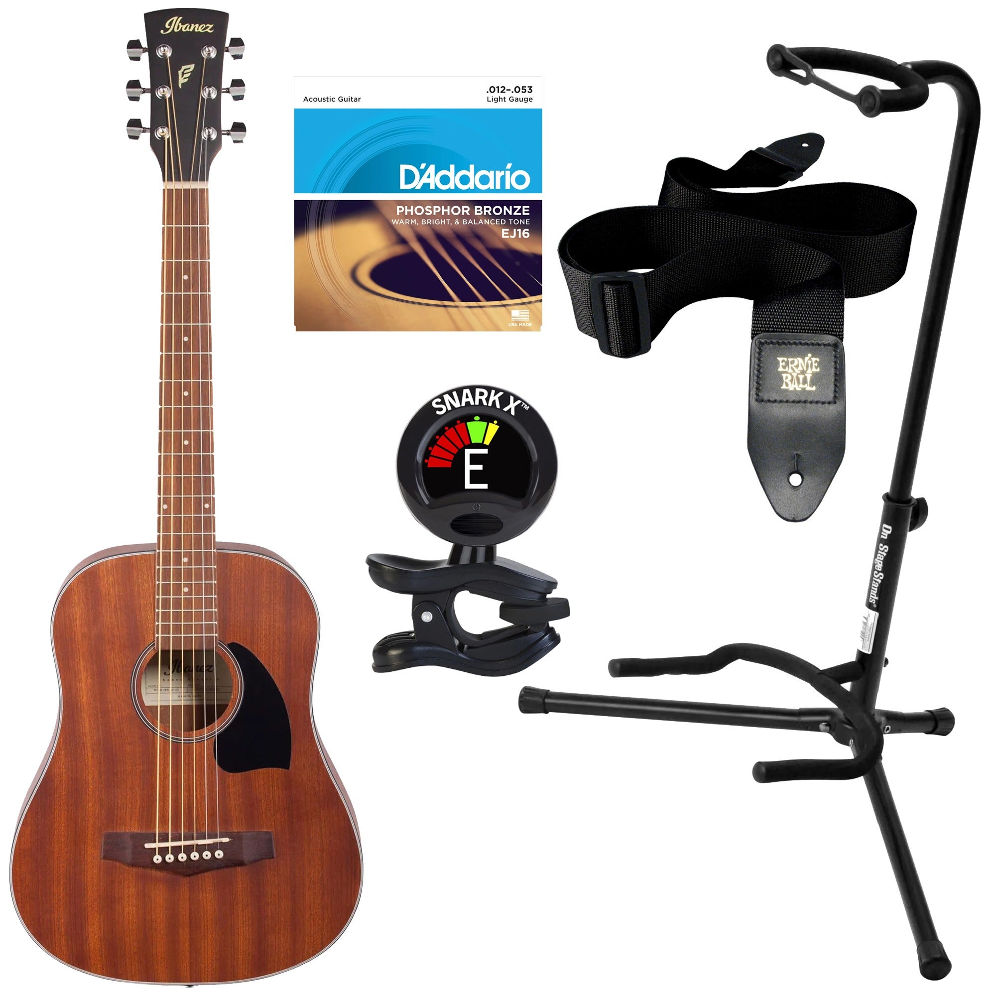 Ibanez PF2MH 3/4 Acoustic Guitar Package