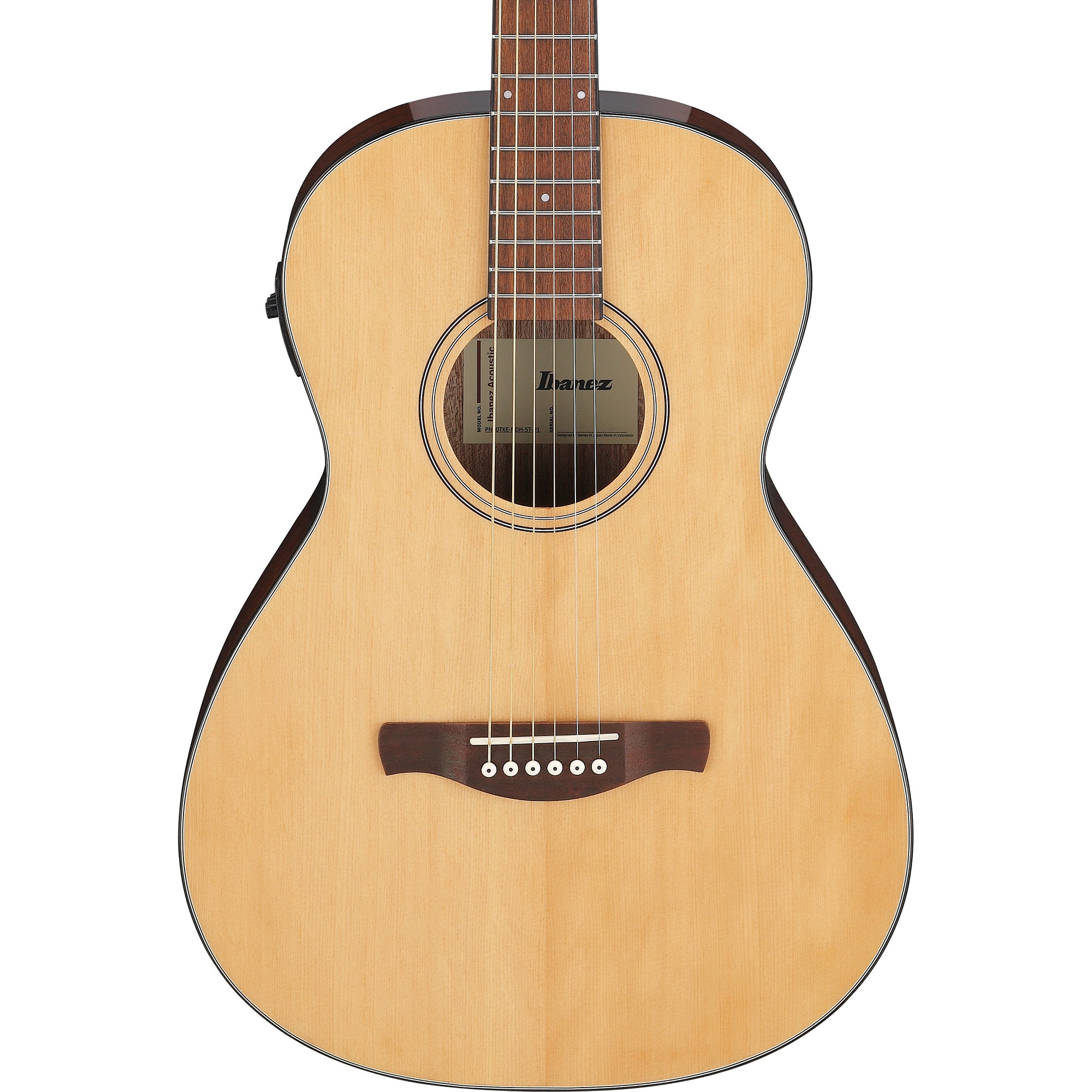Ibanez PN50TKE Acoustic Electric Guitar Natural Top