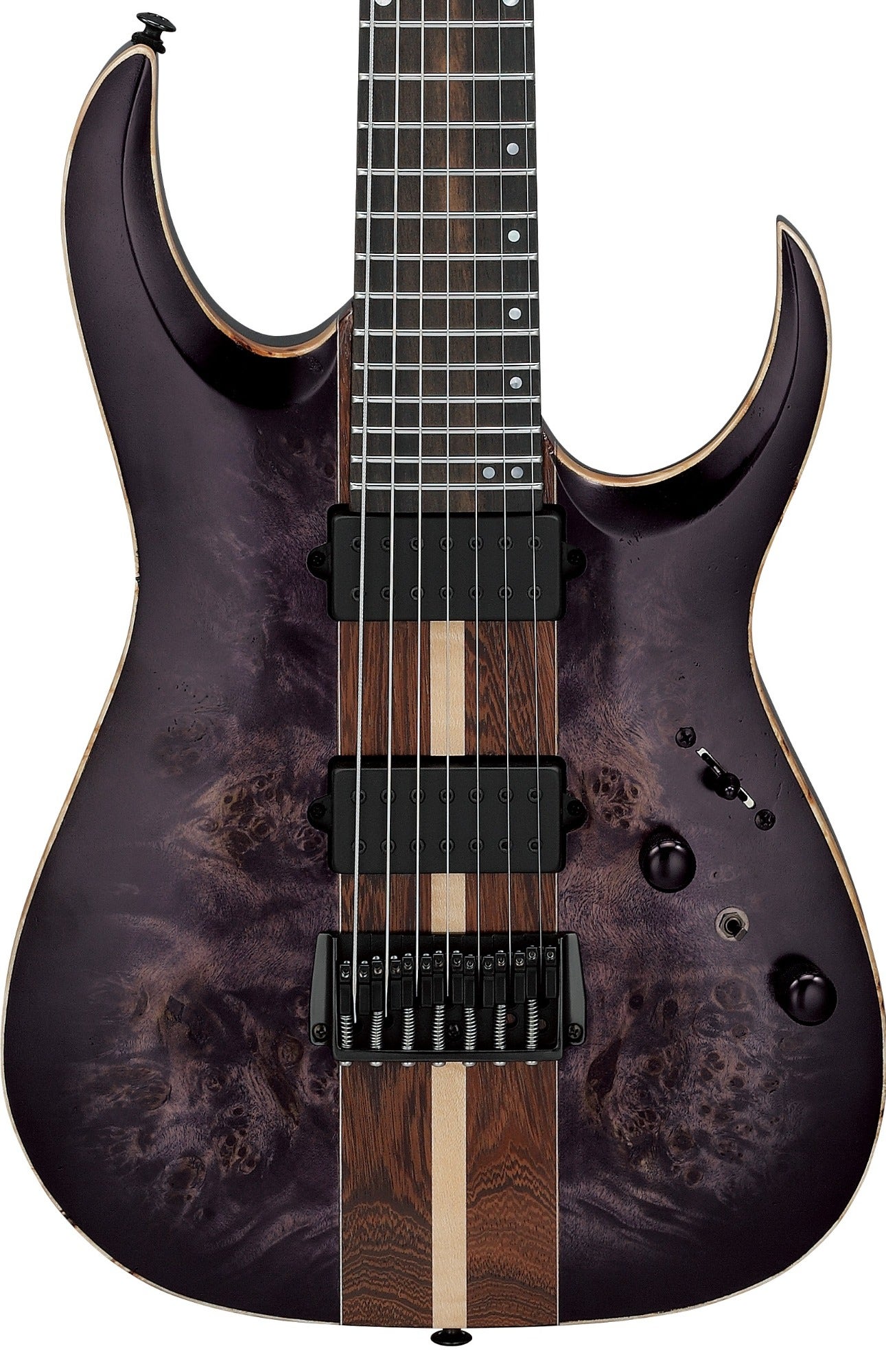 プレミア Ibanez PD7 9mm 凛として時雨使用！ Ibanez Premium RGA217P1PB 7-String Electric Guitar with Bag
