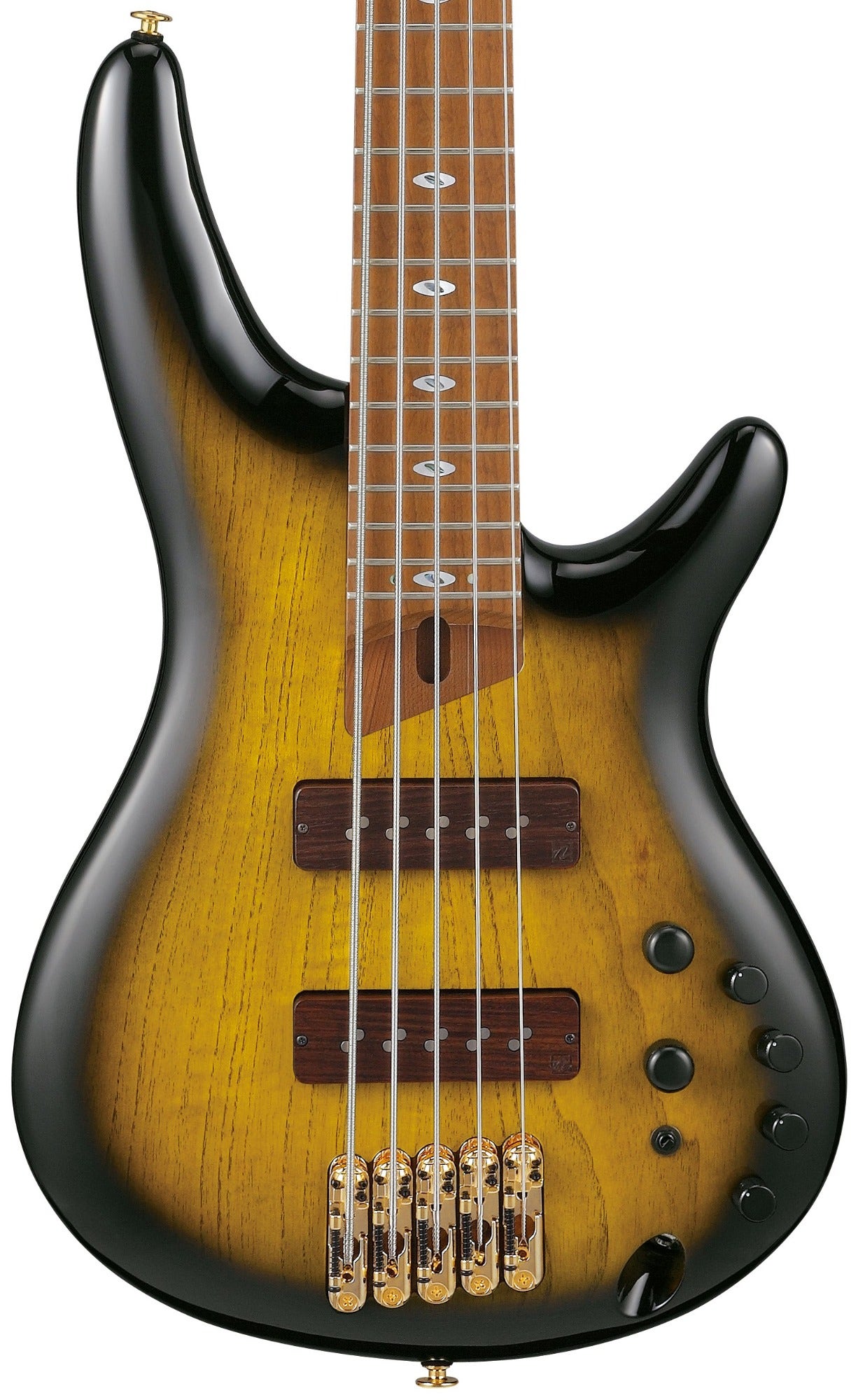 Ibanez Prestige SR4505 5-String Bass Guitar with Case