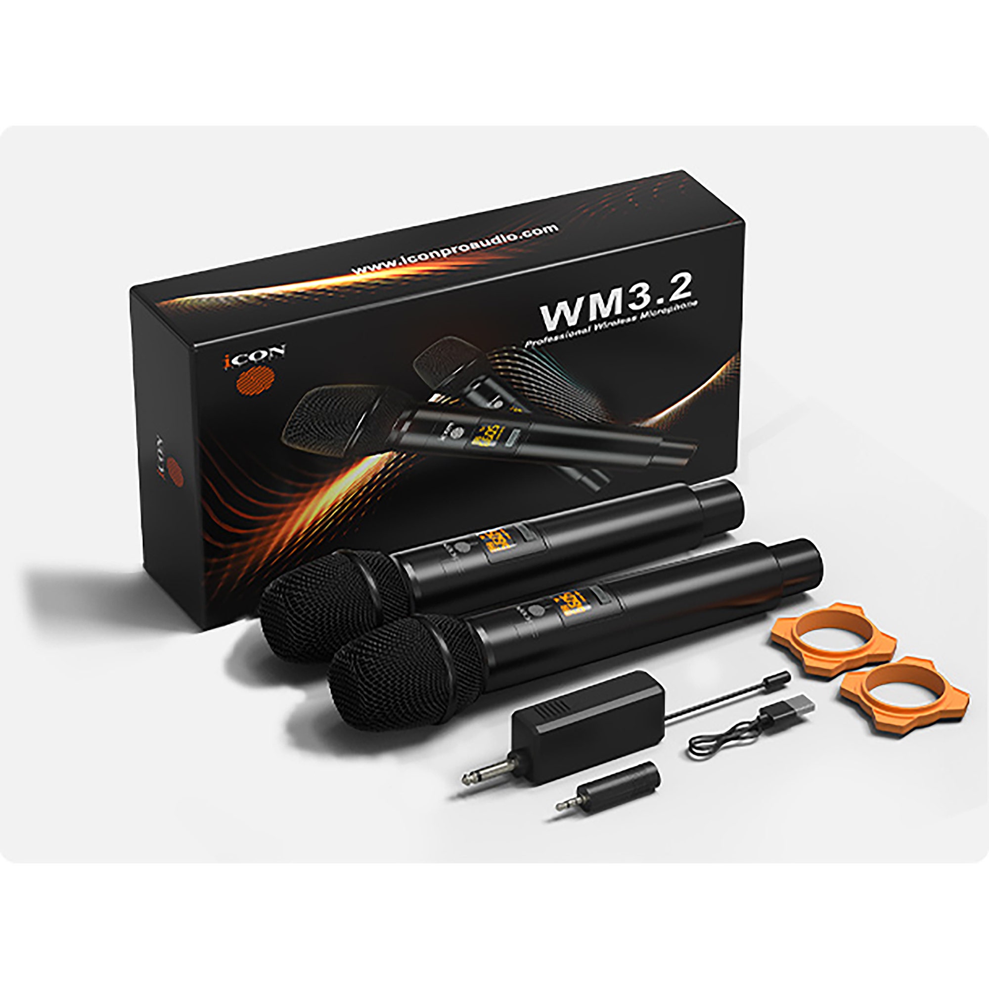 iCON Pro Audio WM 3.2 Wireless Microphone System