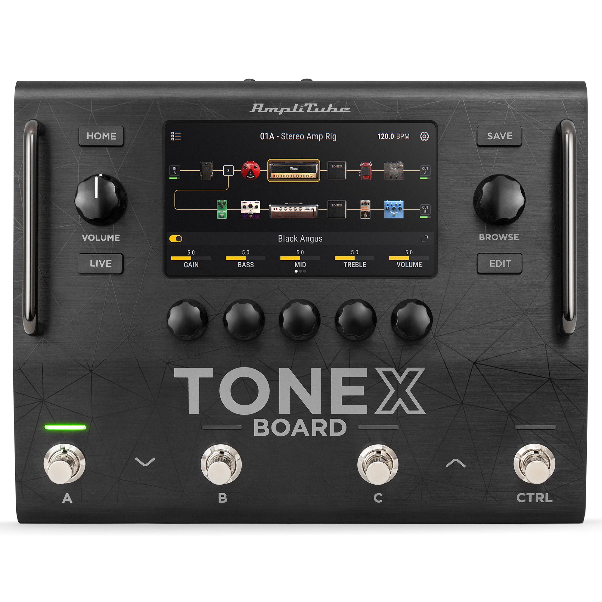 IK Multimedia TONEX Board Guitar Effect Pedal Board