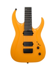 Jackson Misha Mansoor HT7 7-String Guitar with Bag Signal Yellow