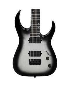 Jackson PP Misha Mansoor HT7 7-String Guitar with Bag Silverburst