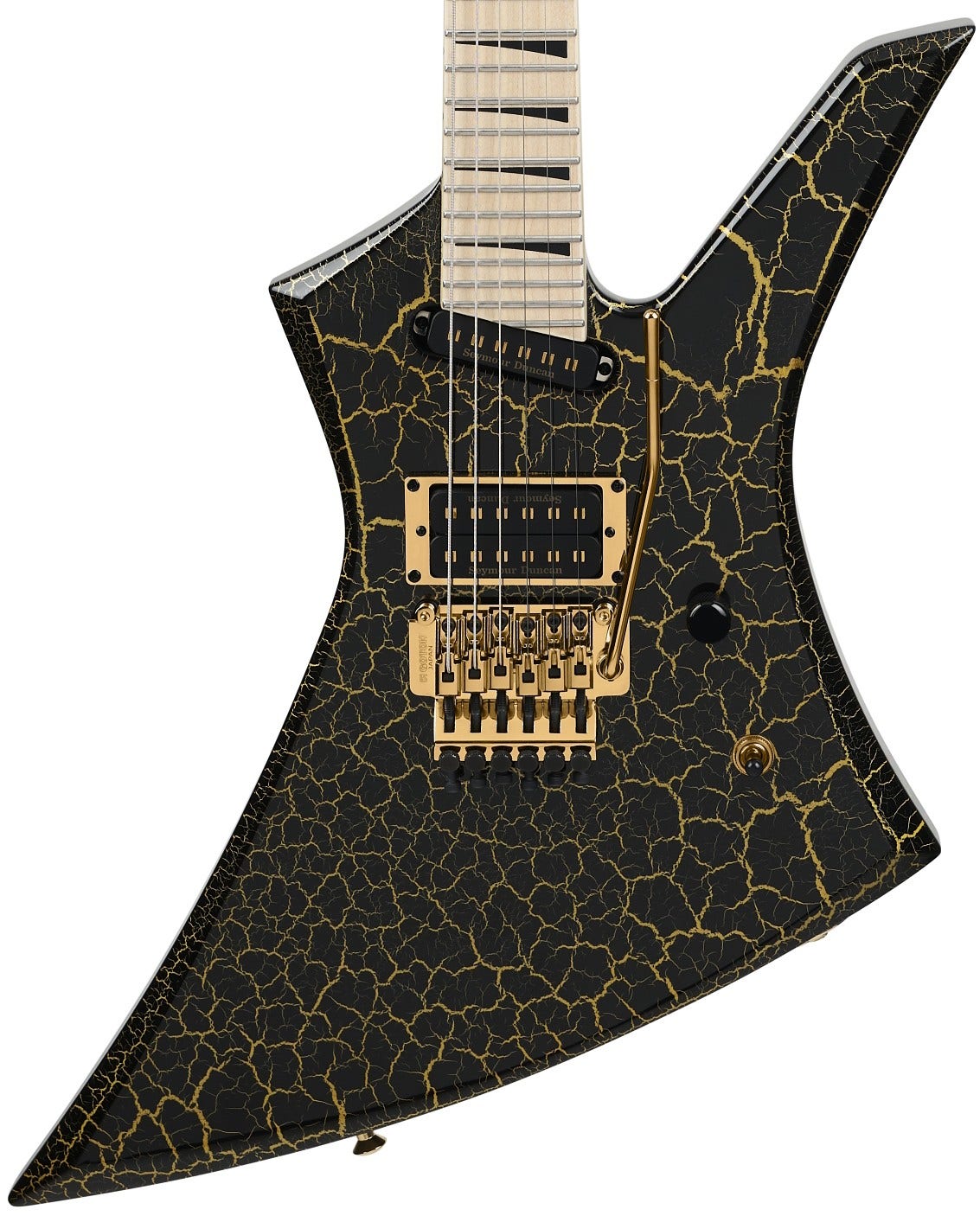 Jackson Pro Plus Brandon Ellis Kelly KE27 Gold Crackle with Bag