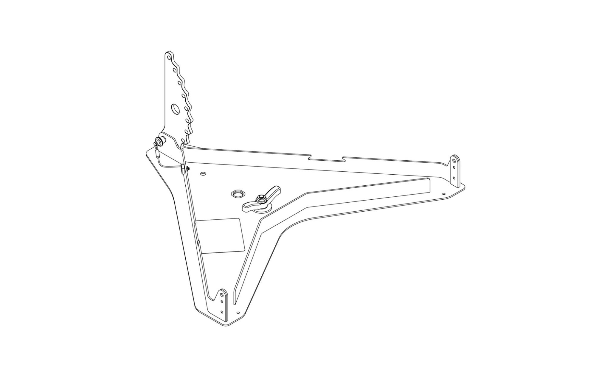 JBL SRX910LA BP Base Plate For SRX910LA