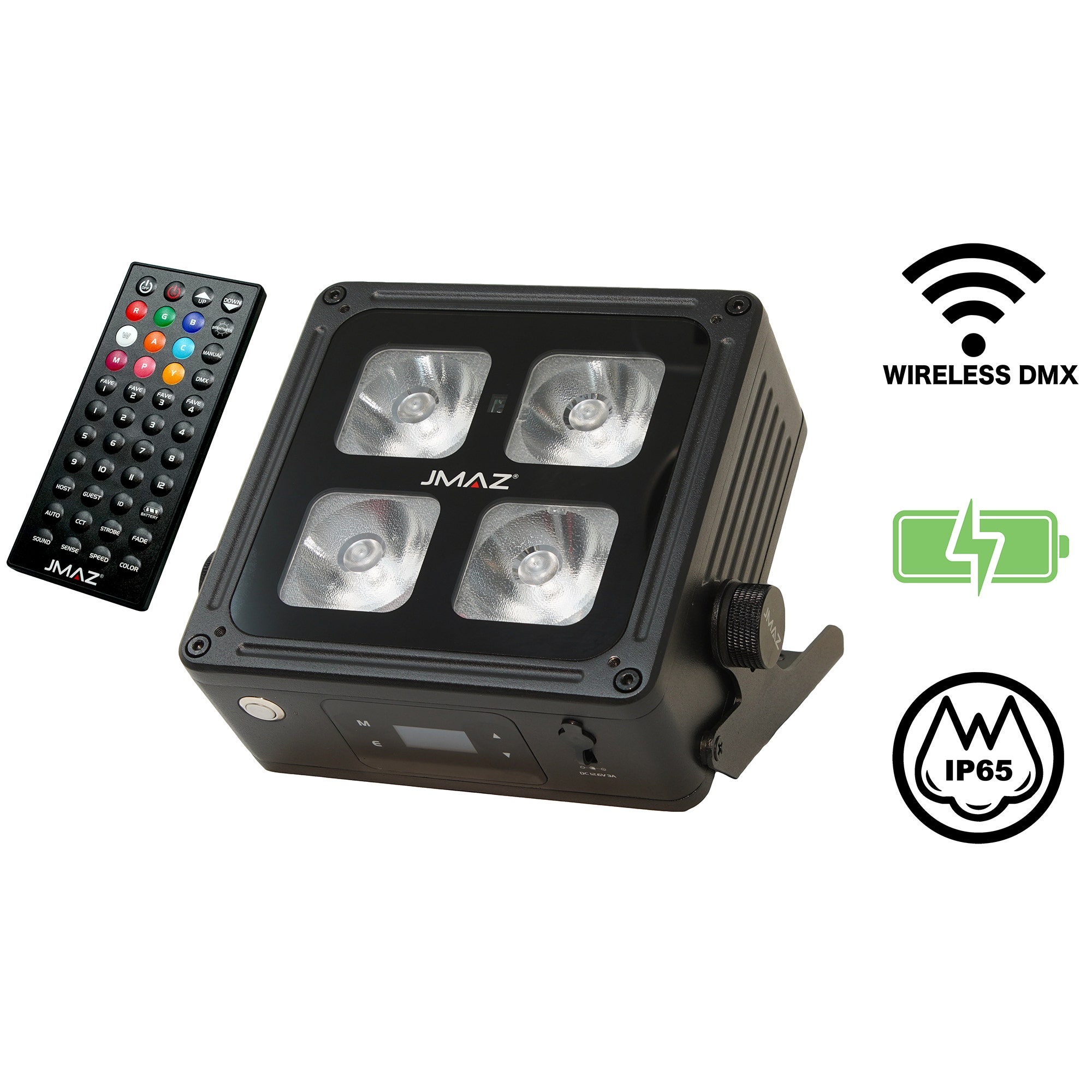 JMAZ MAD PAR 4IP Stage Light