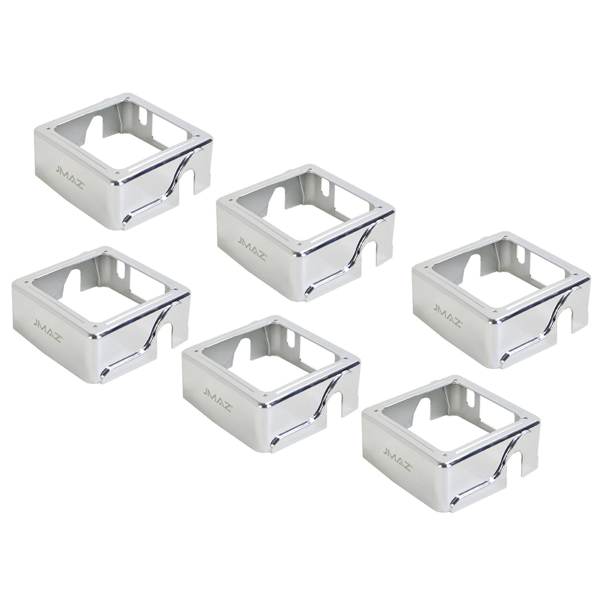 JMAZ MAD PAR COVER C 6PK Lighting Accessory Chrome