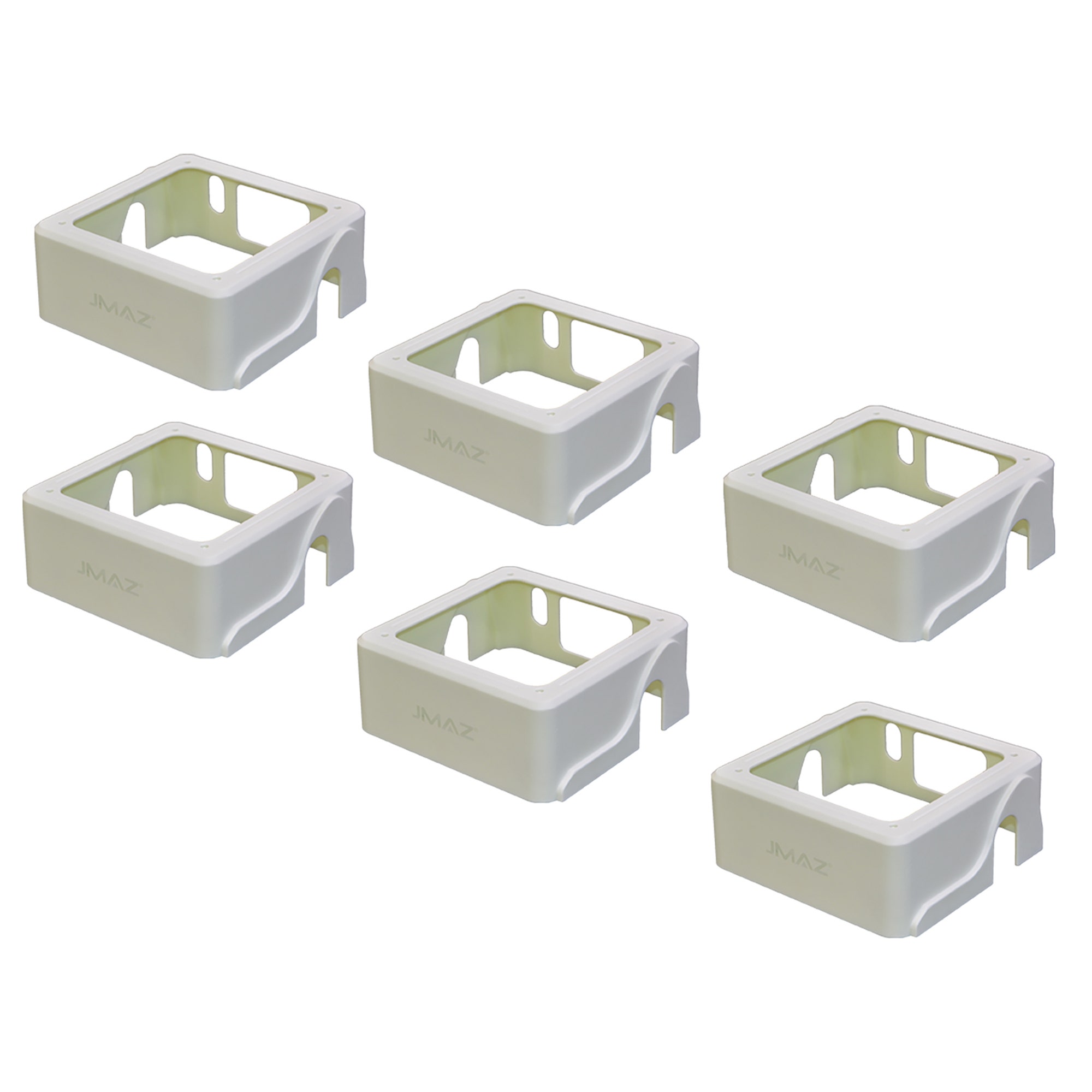 JMAZ MAD PAR COVER W 6PK Lighting Accessory White