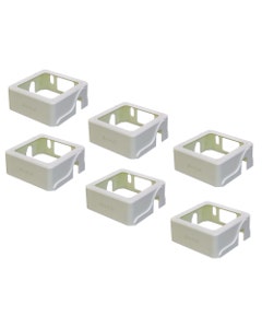 JMAZ MAD PAR COVER W 6PK Lighting Accessory White