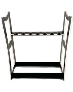 DRS Racks Bravo 7 Guitar Rack Black