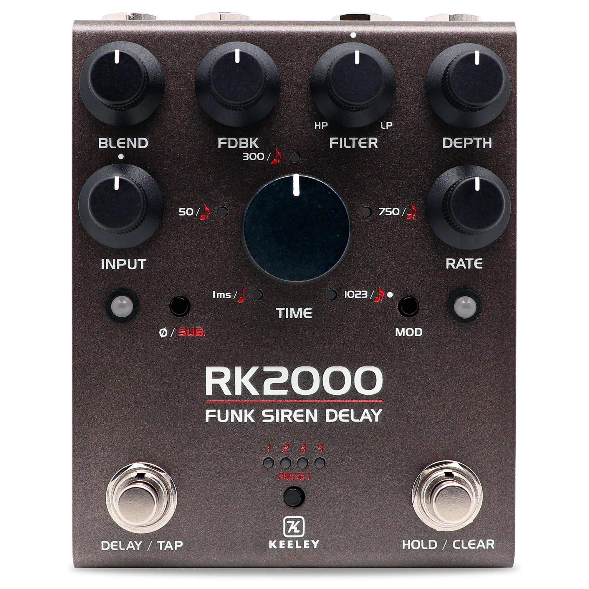 Keeley RK2000 Funk Siren Delay Pedal