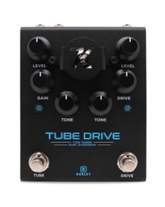 Keeley Tube Drive Twin Triode Dual Drive Overdrive Pedal
