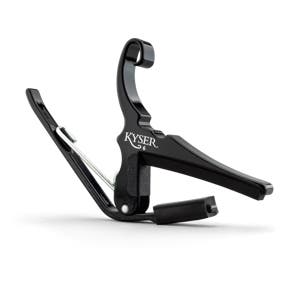 Kyser SKG6BK Quick Change 6 String Guitar Capo Black