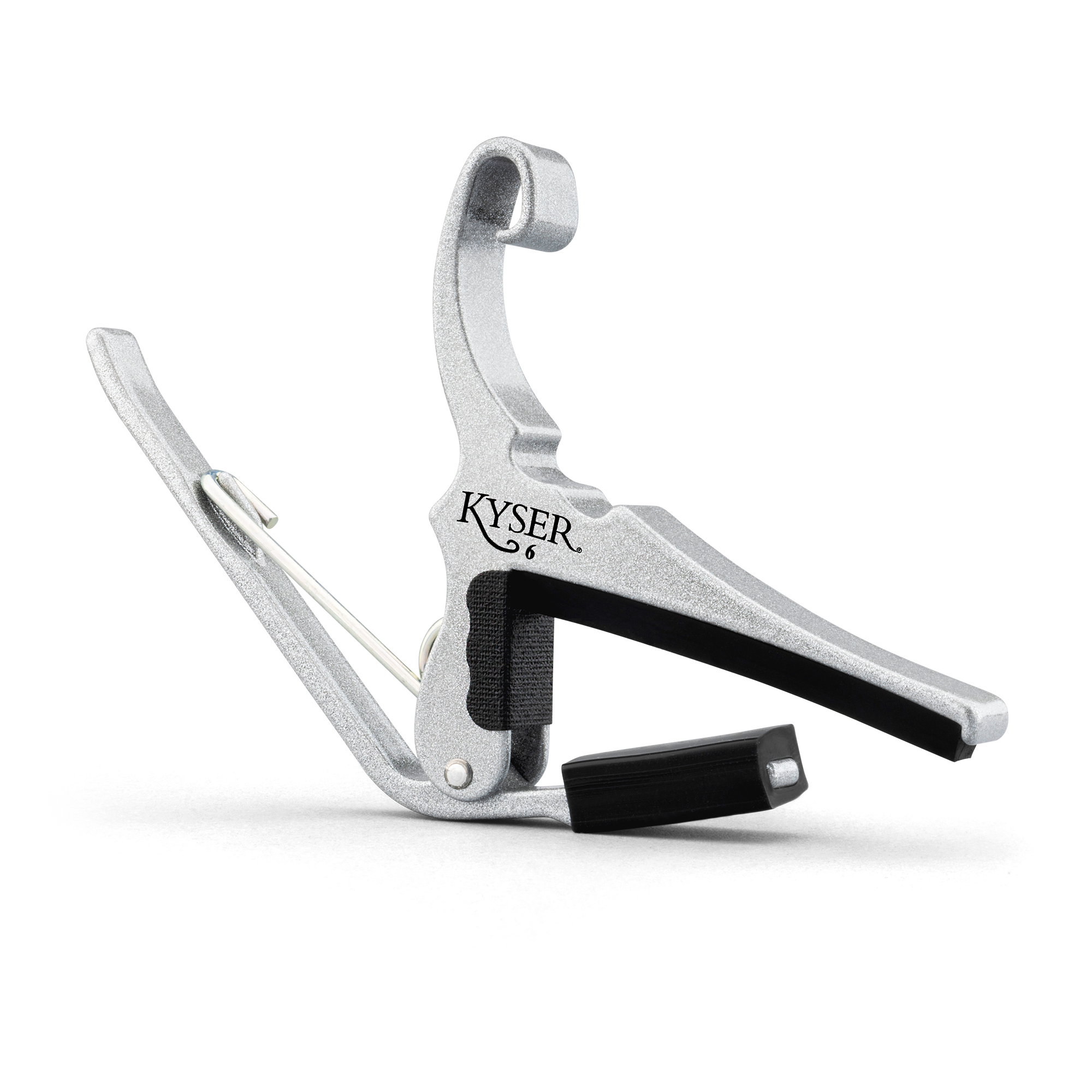 Kyser SKG6S Quick Change 6 String Guitar Capo Silver