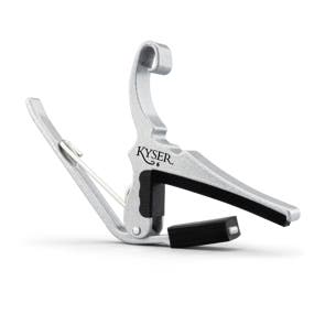 Kyser SKG6S Quick Change 6 String Guitar Capo Silver