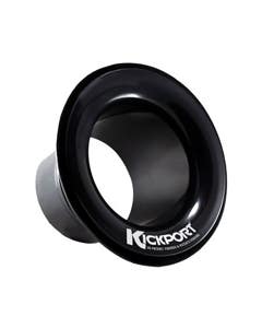 KickPort Sonic Enhancement Bass Drum Port Insert Black