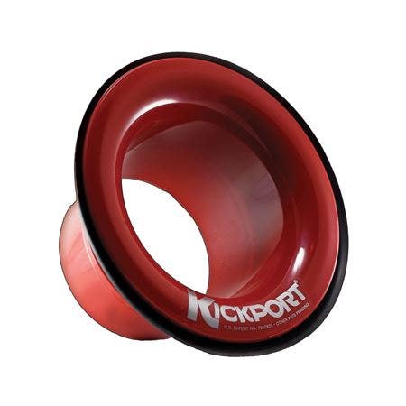 KickPort Sonic Enhancement Bass Drum Port Insert Red