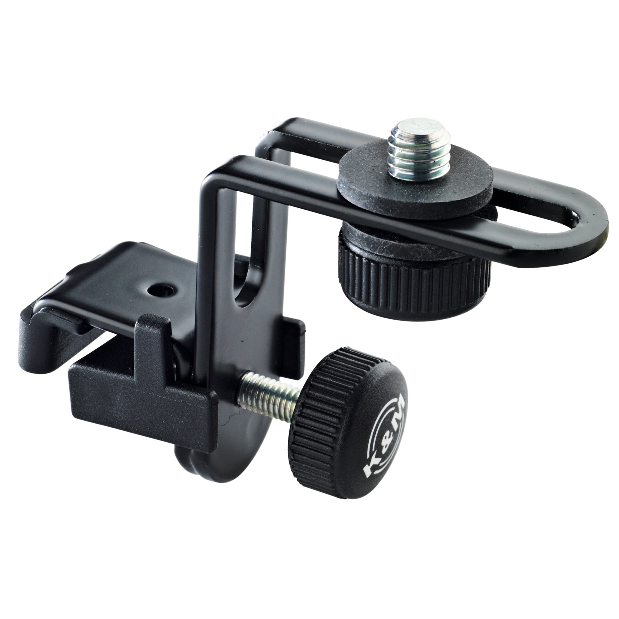 K & M 24030 Microphone Holder for Drums Black