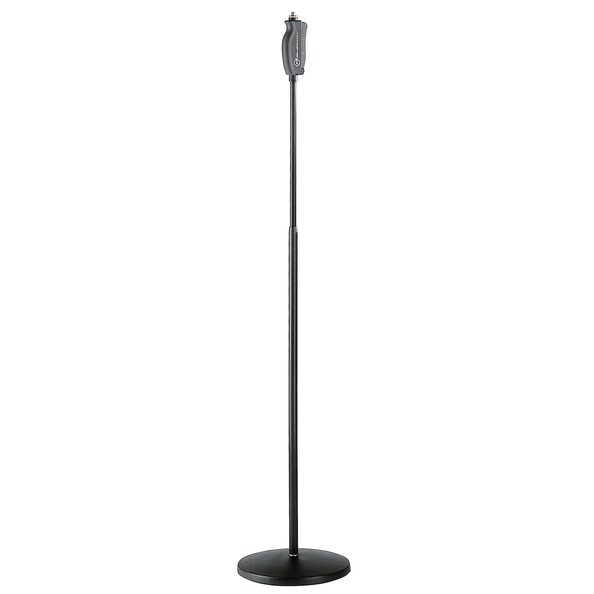 K&M 26085 One-Hand Microphone Stand Black