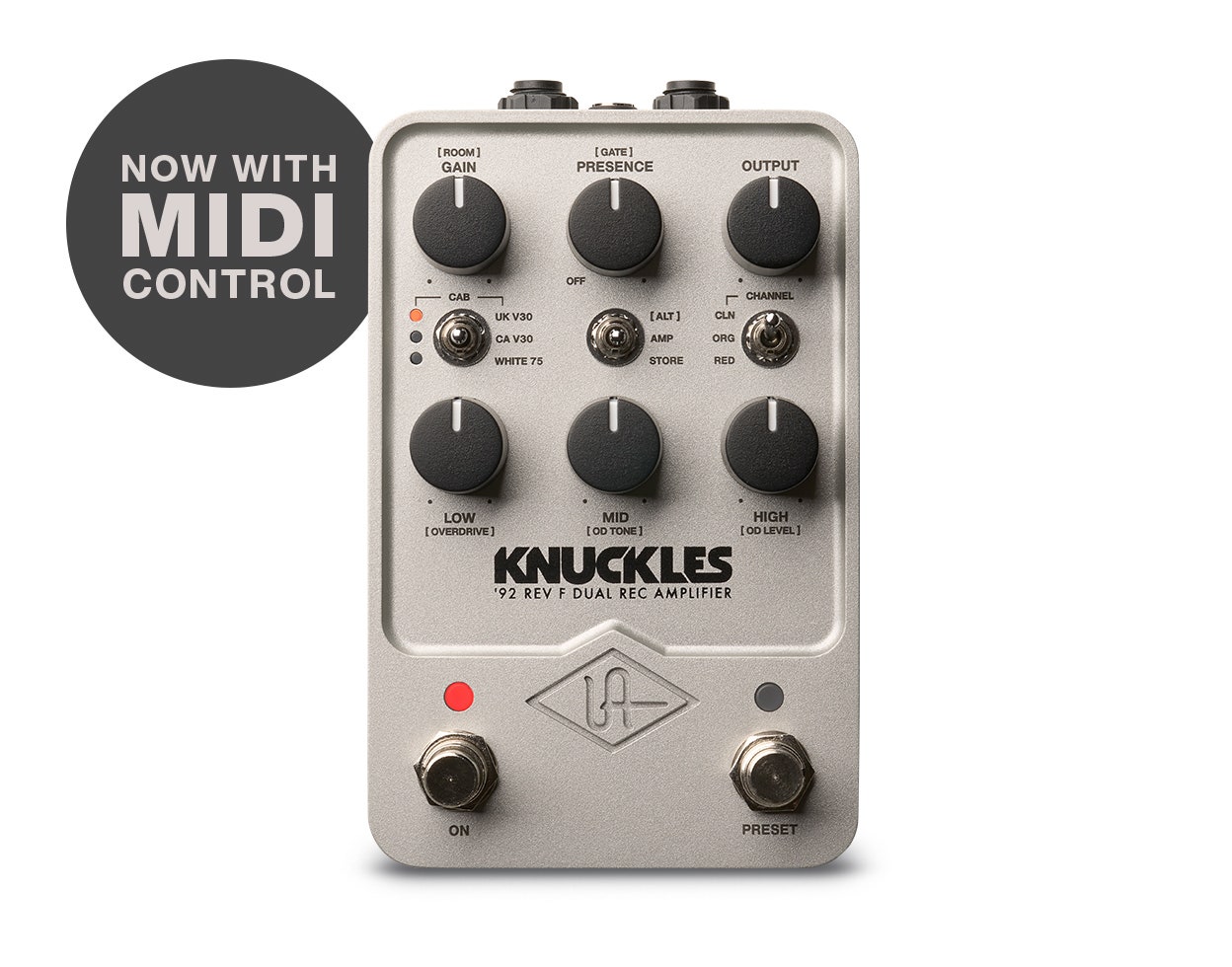 Universal Audio Knuckles 92 Amp Effects Pedal