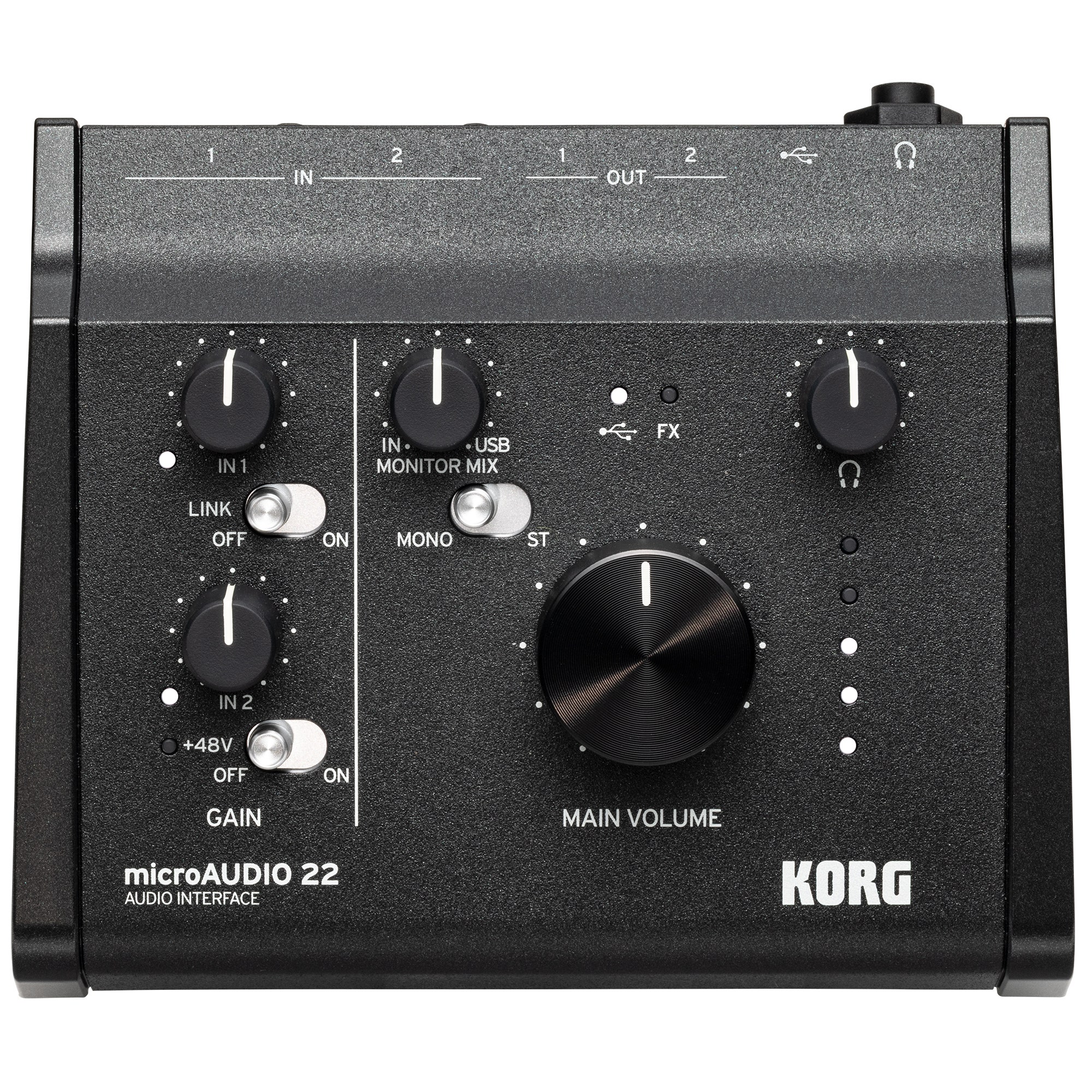 Korg microAUDIO 22 USB Audio Interface