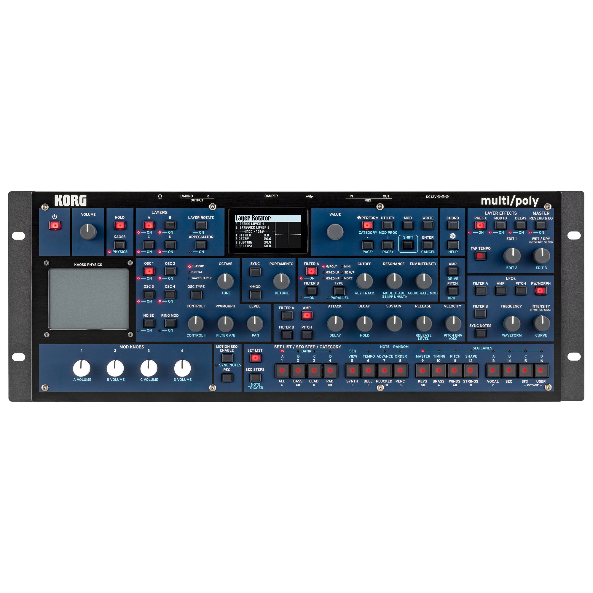 Korg Multipoly Module Synthesizer