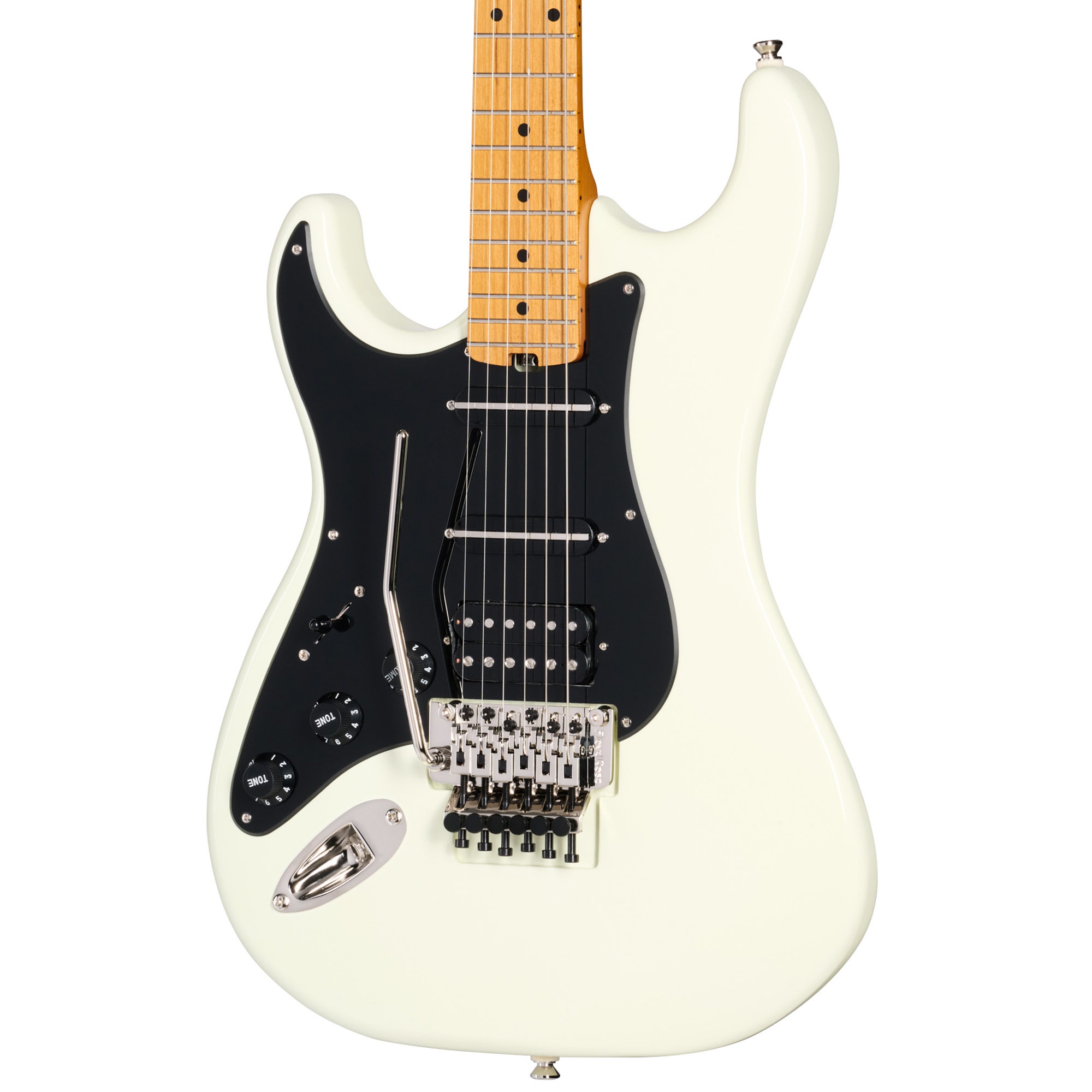 Kramer Pacer Deluxe Left-Handed Guitar with Bag Classic White Gloss