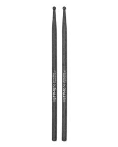 Kuppmen 5B Round Tip Carbon Fiber Sticks Black Pair