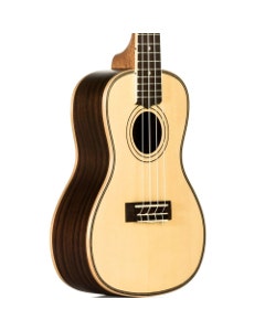 Lanikai SPSTC Solid Spruce Top Concert Ukulele with Gigbag