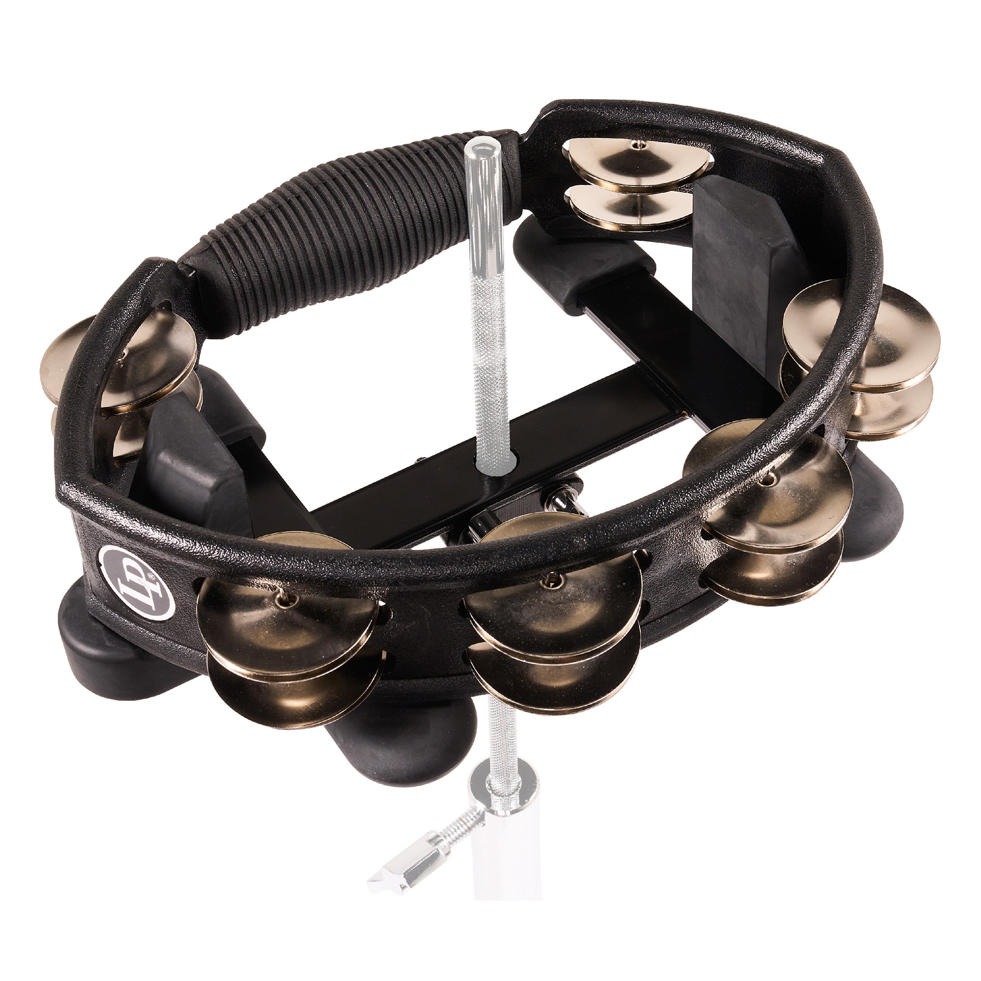 Latin Percussion LP260 Cyclops Double Row Steel Tambourine