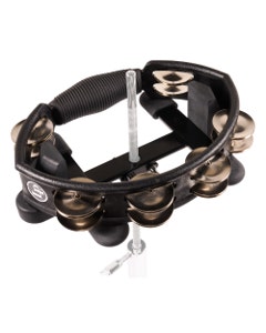 Latin Percussion LP260 Cyclops Double Row Steel Tambourine