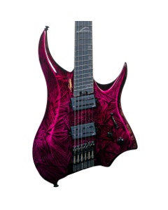 Legator Revenant 6 String Multi-Scale Electric Guitar Purple Rain