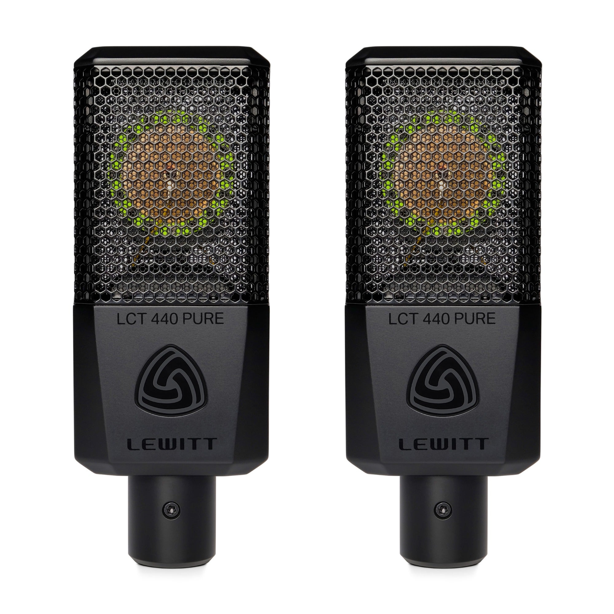 Lewitt LCT 440 PURE Large Diaphragm Cardioid Condenser Microphone Stereo Pair