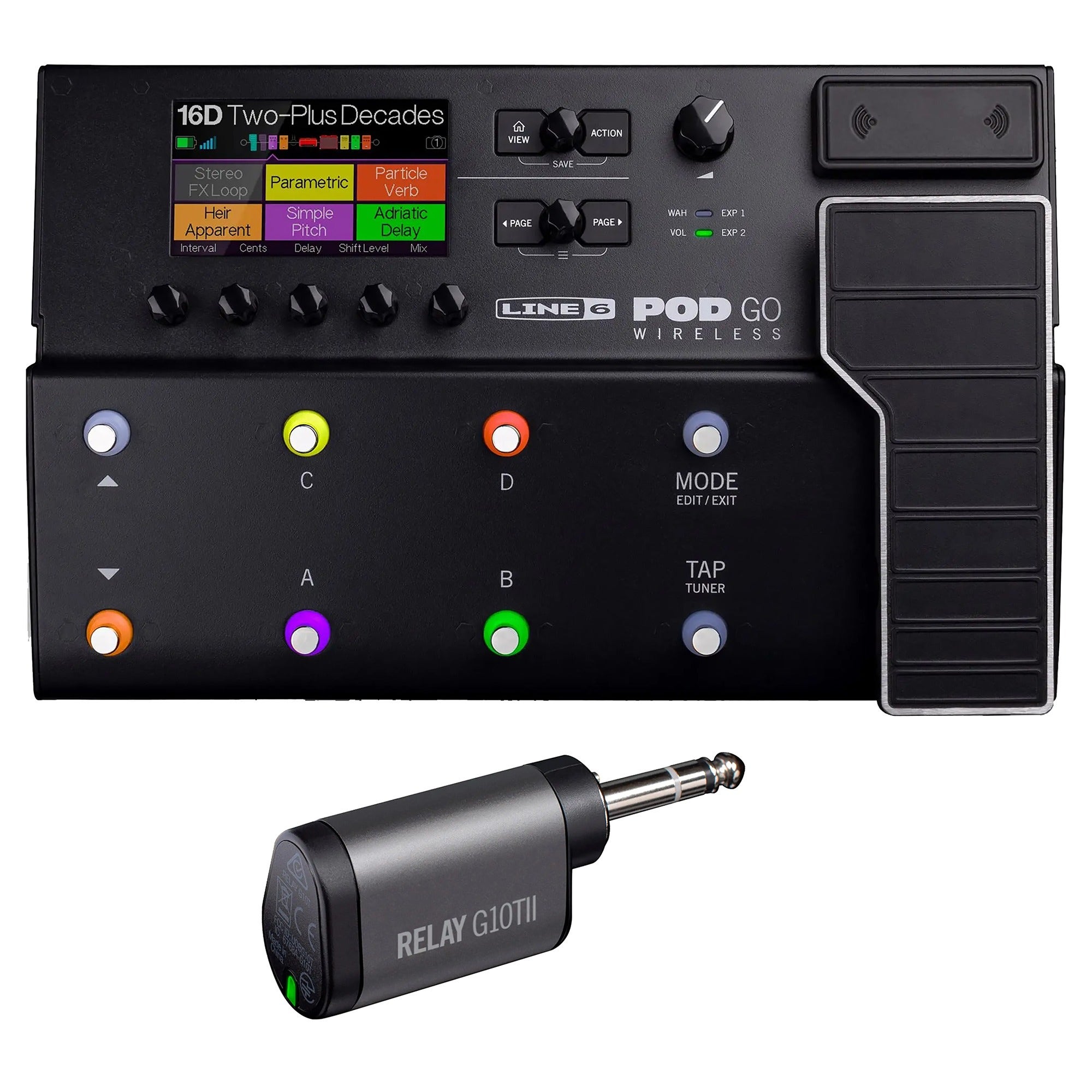 Line 6 POD Go Wireless Guitar Effects Processor | American Musical