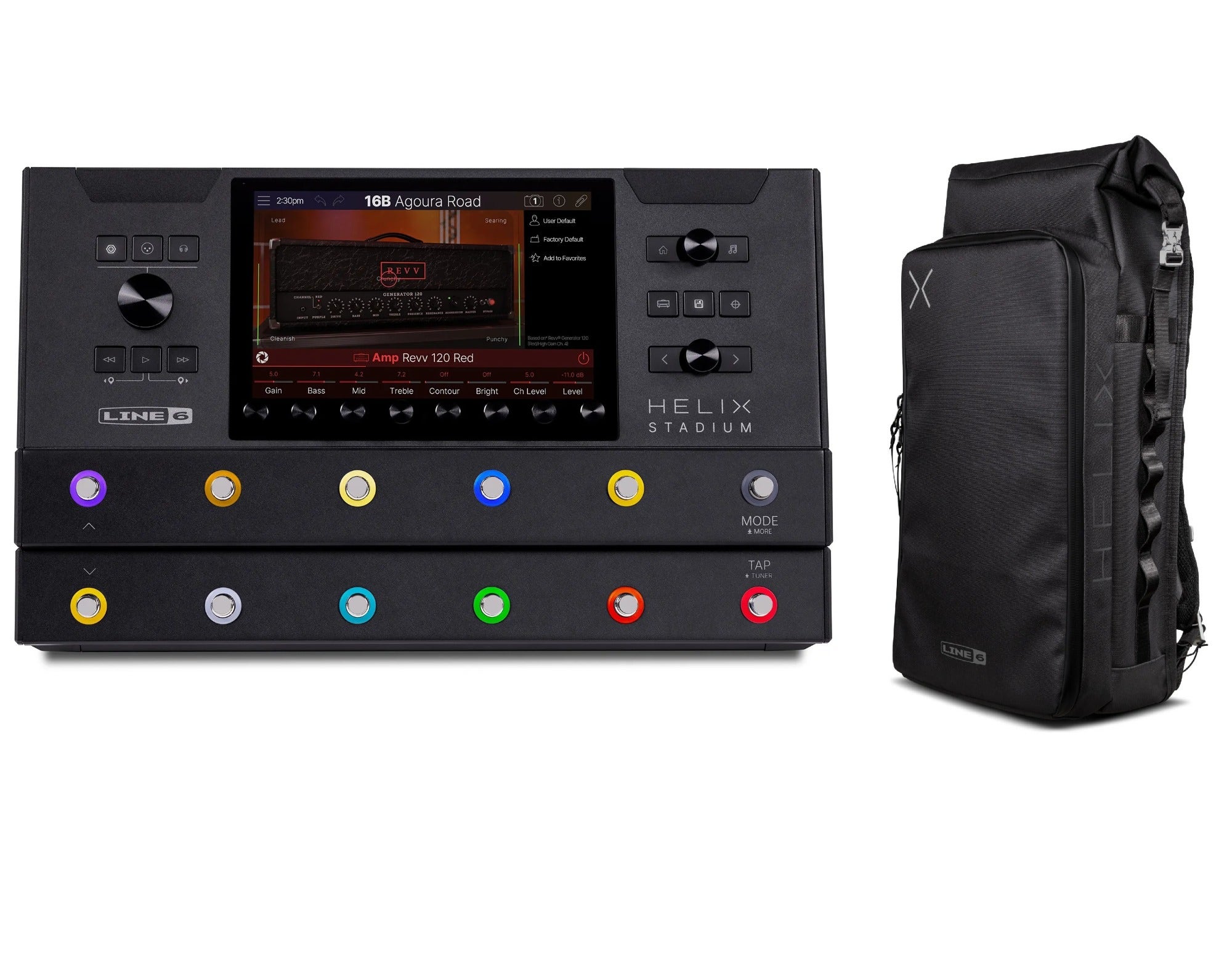 Line 6 Helix Stadium with Backpack