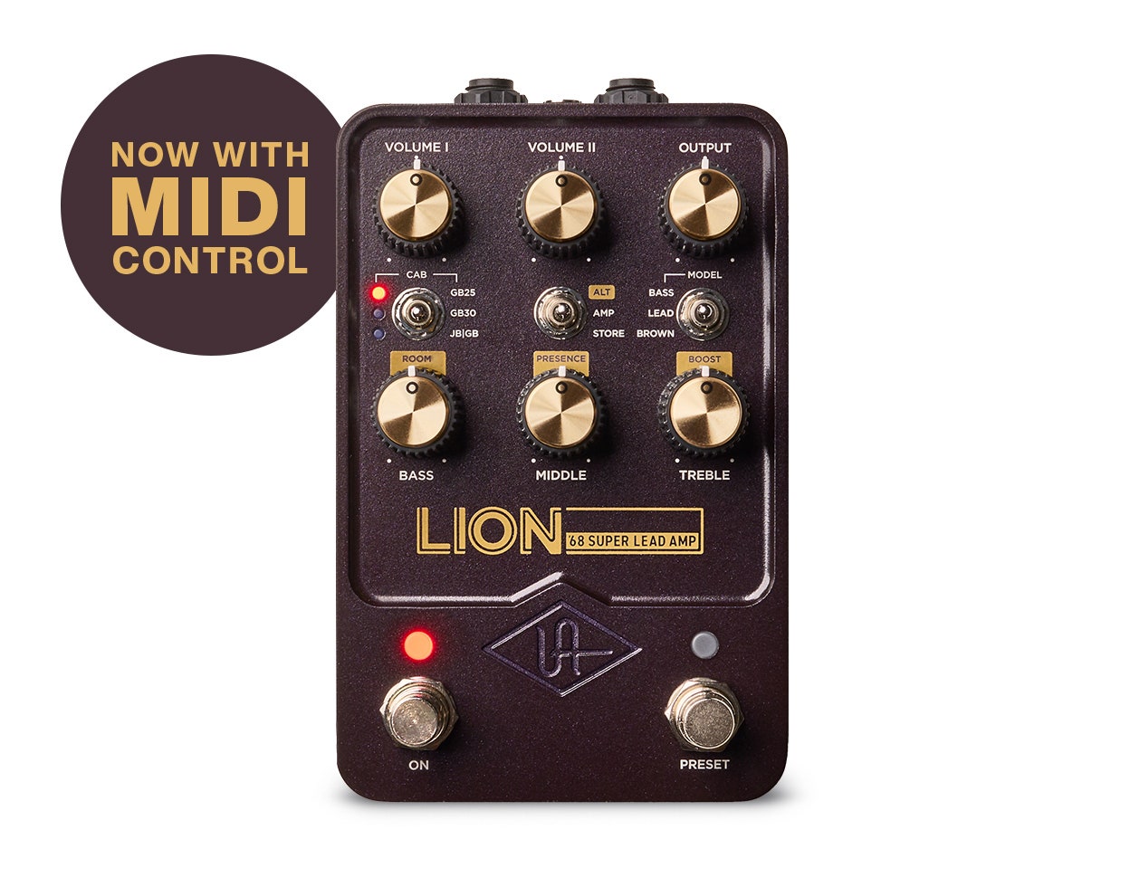 Universal Audio Lion 68 Super Lead Amp Pedal