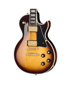 Gibson USA Les Paul Custom 70s Guitar Tobacco Burst with Case
