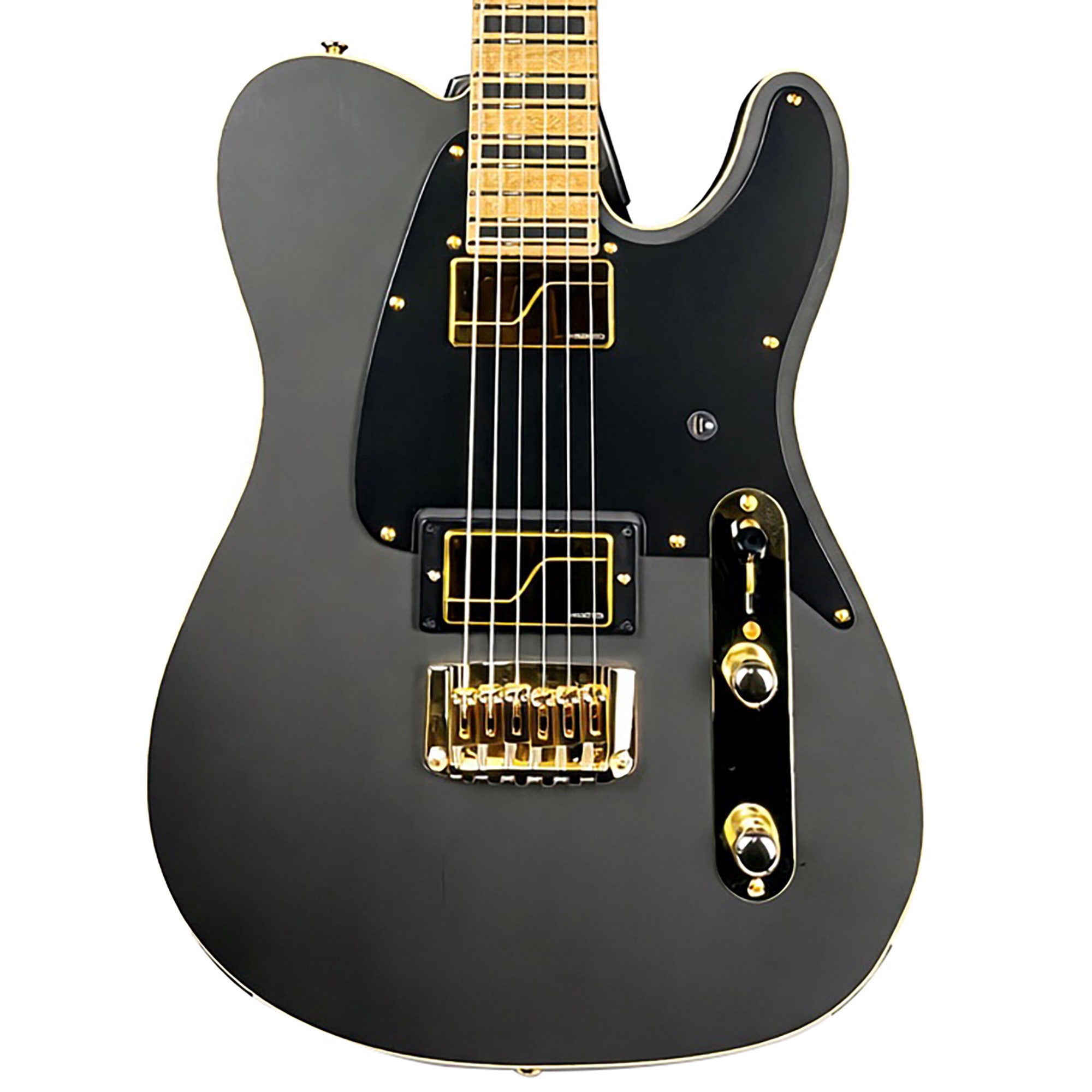 LSL Instruments Marcos Curiel POD Signature Electric Guitar with Gig Bag Black