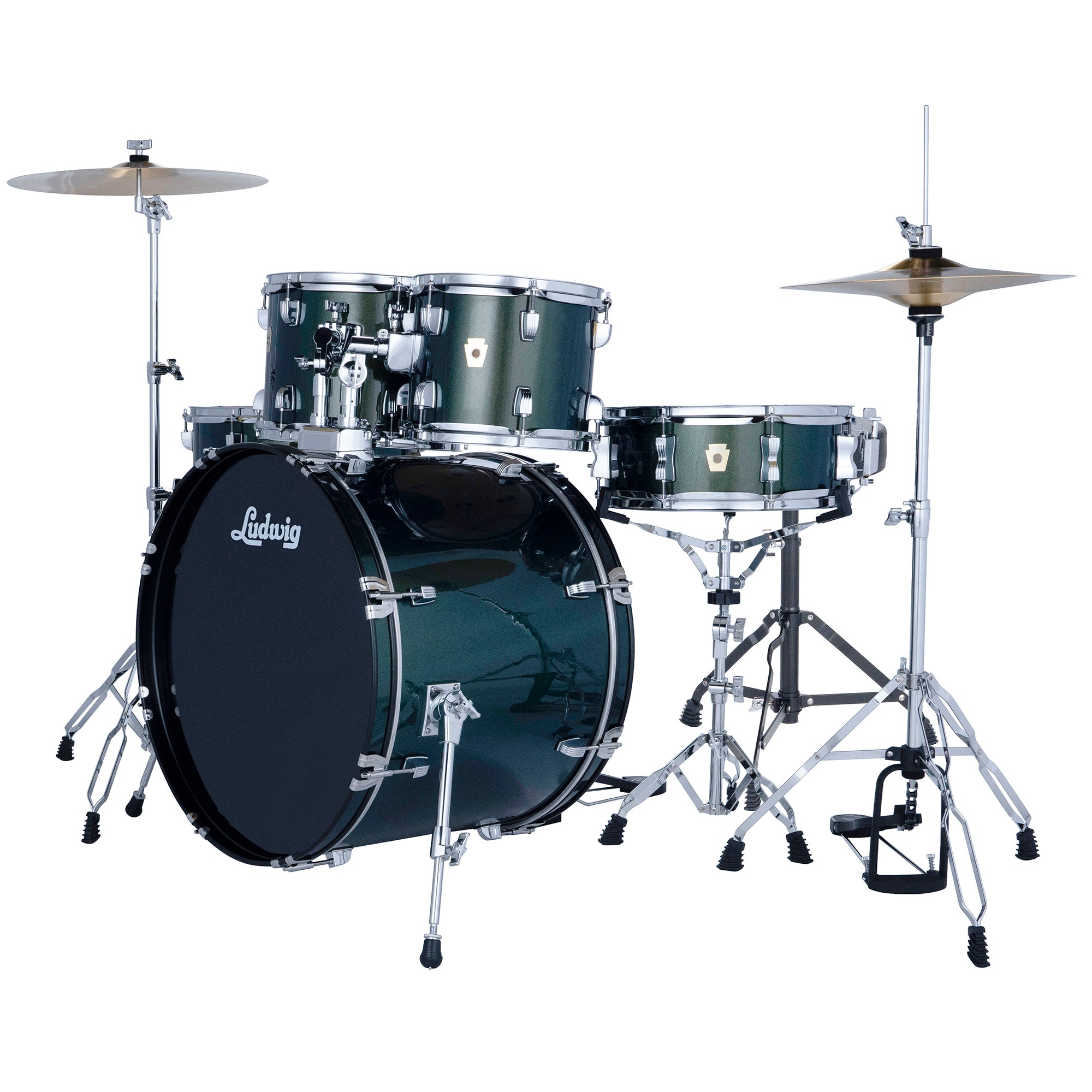 Ludwig Accent Drive Complete 5-Piece Drum Set