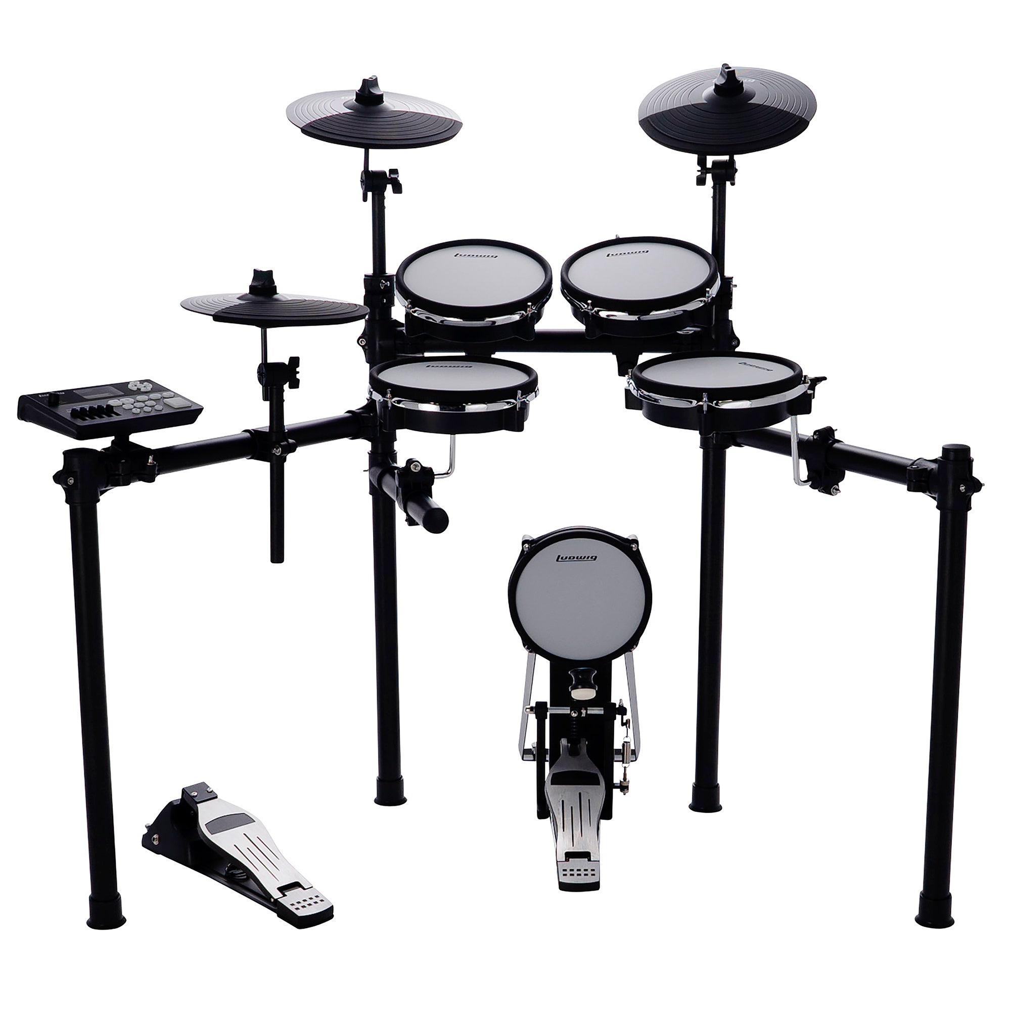 Ludwig LED102 8-Piece Verse Electronic Drum Set